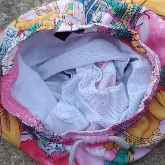 Polo Ralph Lauren Pink Lobster Fish Swim Trunks 5 Boys Vacation - Picture 4 of 7